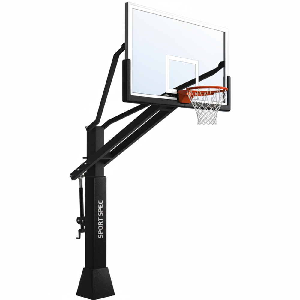Strike 200 Inground Lifting Basketball Stand | Sport Spec